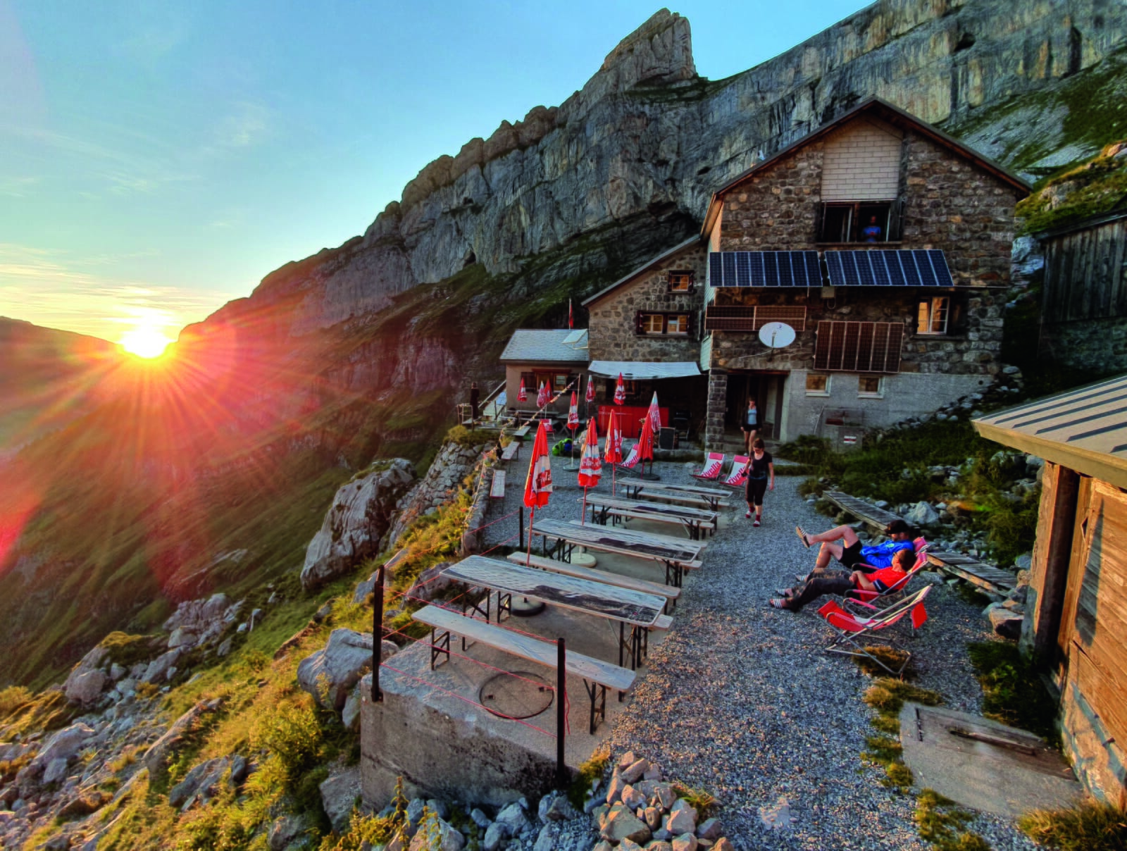 Das Vrenelisgärtli, dessen Sagen & die Hütte am Glärnisch